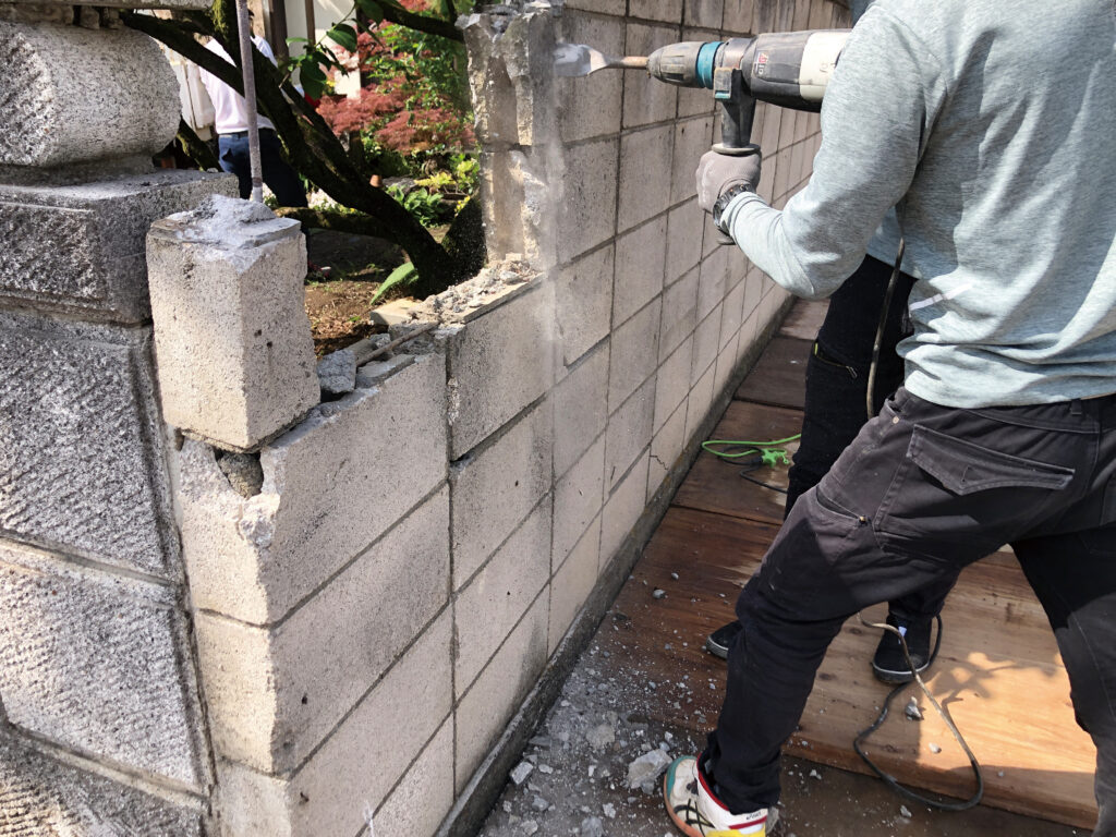 ブロック積み上げ