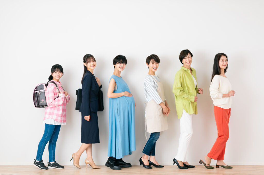 ⑦女性のライフステージ