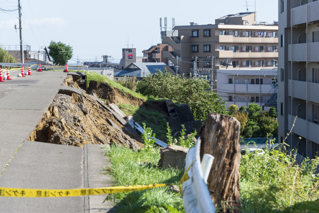 土砂崩れ 土砂災害 がけ崩れ 台風 災害
