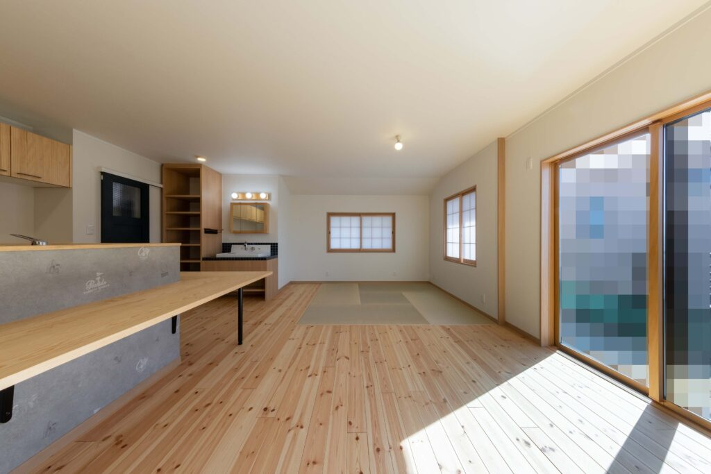 リビング施工例