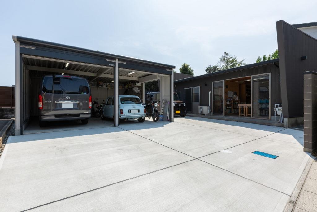 ガレージ施工例