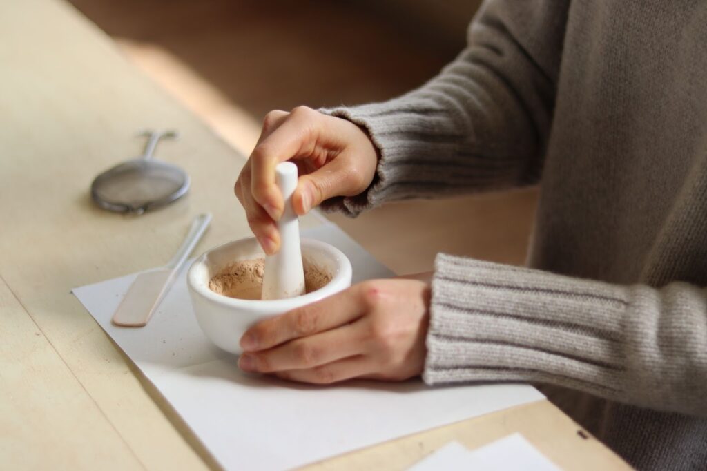 手作りコスメ体験